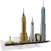 New York London Pairs Dubai Lanmark City Skyline Building Blocks Construction Bricks Set