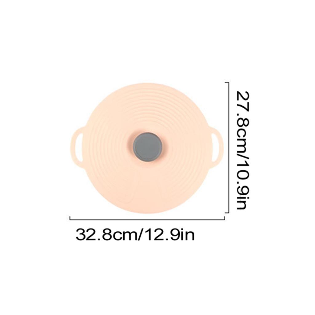 Leeseph Silicone Lids for Bowl, Reusable Sealed Suction Lids Fits Cups, Bowls, Plates, Pots, Pans, Food Storage Kitchen Gadgets