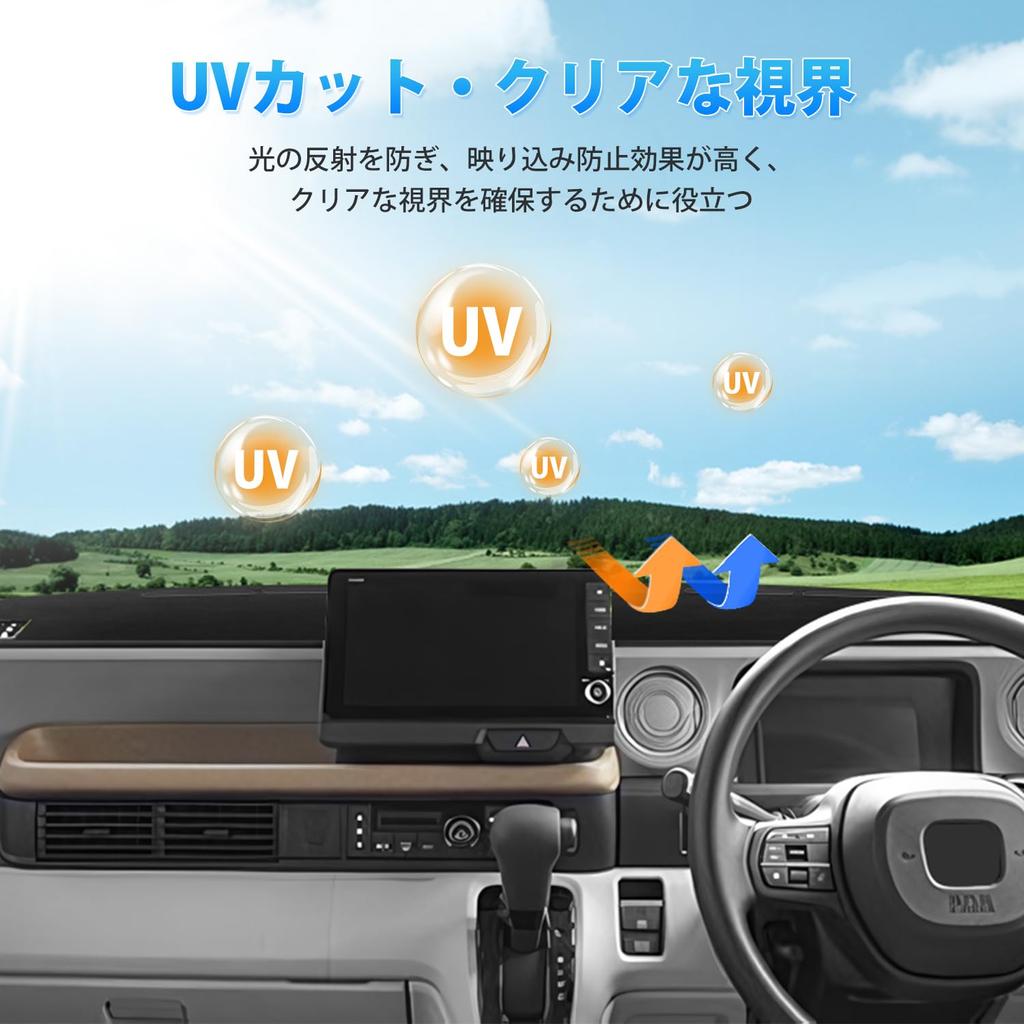 Автомобильный коврик на приборную панель Auto Spec JOY 3D для Honda New Custom 2023, интерьер, 3D-формованный коврик на приборную панель, защита от солнца и УФ-лучей, производитель напрямую, Honda [3D-формованный] N-BOX