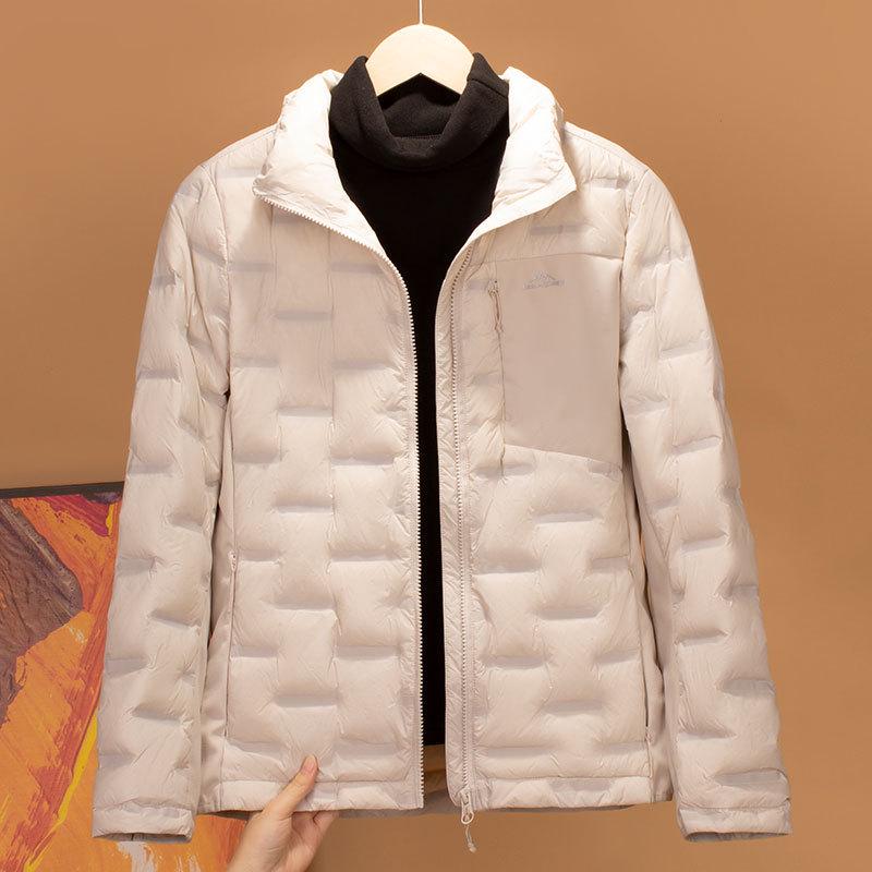 2025 Women's High-Loft Lightweight Down Jacket - Trendy Windproof & Warm Outdoor Coat for Autumn/Winter