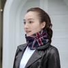Autumn Winter New Women Printing Knit Neck Cover Warm Ring Scarf Female Fashion Fleecing Neckerchief Spring Wind Protection Men