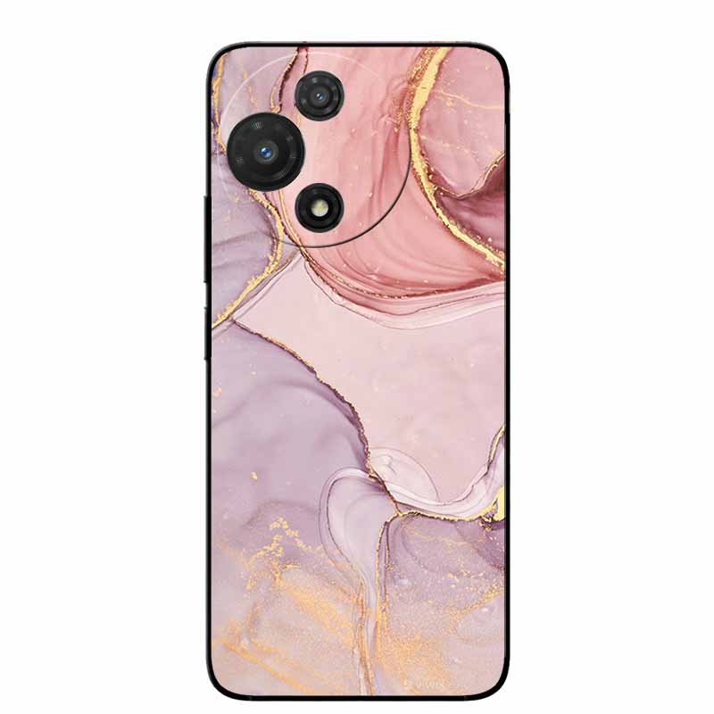 Funda For TCL 60 R 5G T519H Case Marble Painted Silicone Back Cover Cases For TCL 60R Soft Black TPU Funda TCL60R 5G Lion Coques