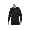 Nike Толстовка с круглым вырезом, мужские топы, черный FD9881-010