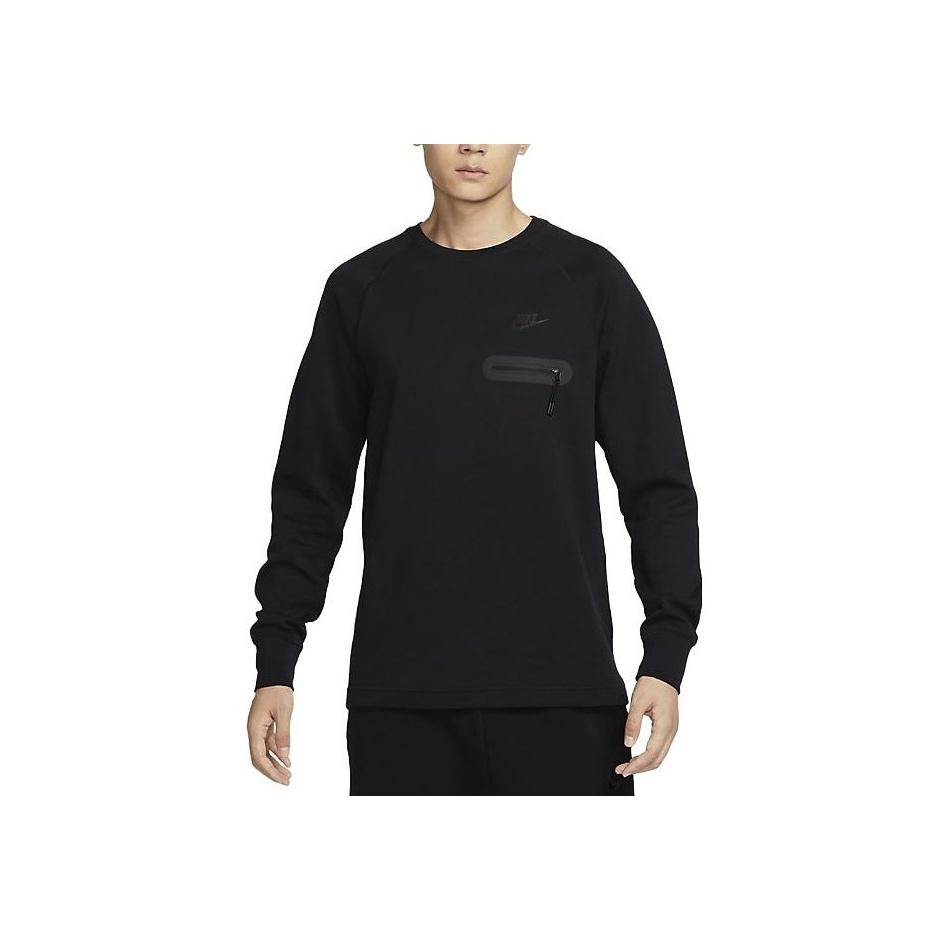 Nike Толстовка с круглым вырезом, мужские топы, черный FD9881-010