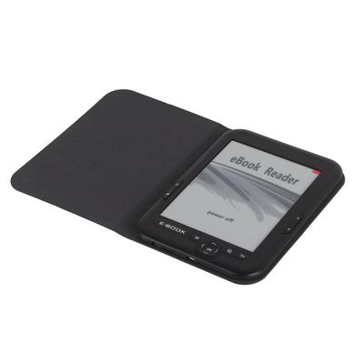 Электронная книга EInk 6-дюймовая электронная книга с разрешением 600 X 800 пикселей, синяя обложка 300 точек на дюйм (Черный 8G)