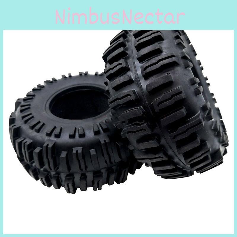 Durable Soft Rubber 2.2" Rock Crawler Tires With Foam For Axial Scx10 Wraith Trx-4