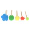 Kids Toddler Sponge Stamp Brush Kits Flower Drawing Toys For Children Paint Art