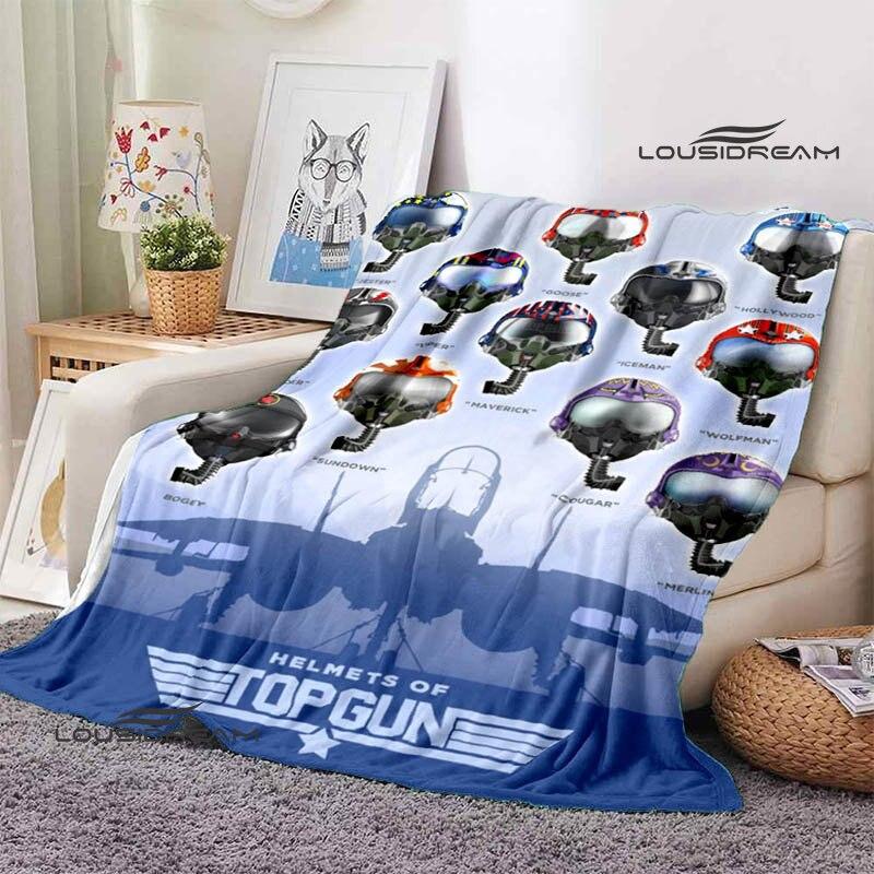 Классический фильм Top Gun Плед Детский теплый и красивый плед Мягкий и удобный плед Подарок на день рождения