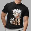 One Piece Луффи Гир 5 Ника Бог Солнца Аниме Футболка Графическая футболка Унисекс Уличная одежда