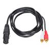 JORINDO XLR Female to Dual RCA Cable Y Splitter Patch Cable XLR to RCA Microphone Connection Cord