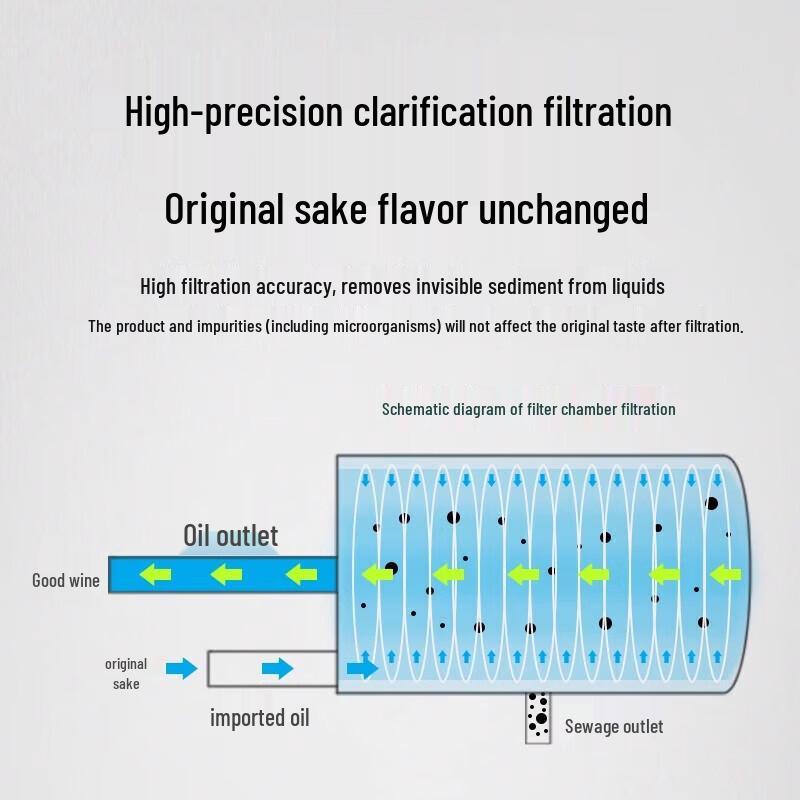 Kedehe Diatomaceous Earth Filter with Self-Priming Pump CN plug (adapter included)