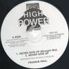 12inch Record FRANKIE PAUL - Never Give Up HRD040 High Power Musi 1995 UK Reggae, Ska & Dub Used