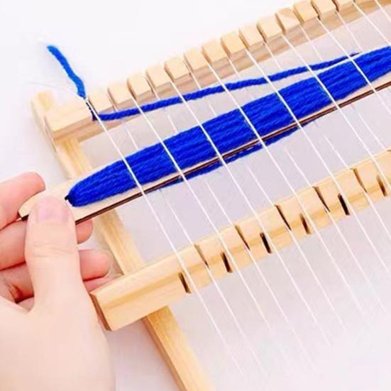 1 Набор ткацкий станок Мульти-ремесло Легко использовать Легкий DIY Ручное вязание Ткацкий станок для начинающих