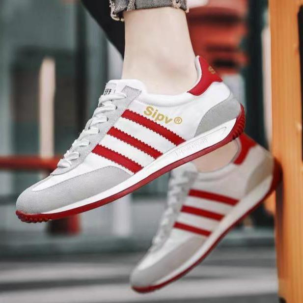 Легкие и универсальные повседневные мужские туфли с низким верхом для отдыха на природе. Новые дышащие модные спортивные туфли. Мужские туфли Forrest Gump.