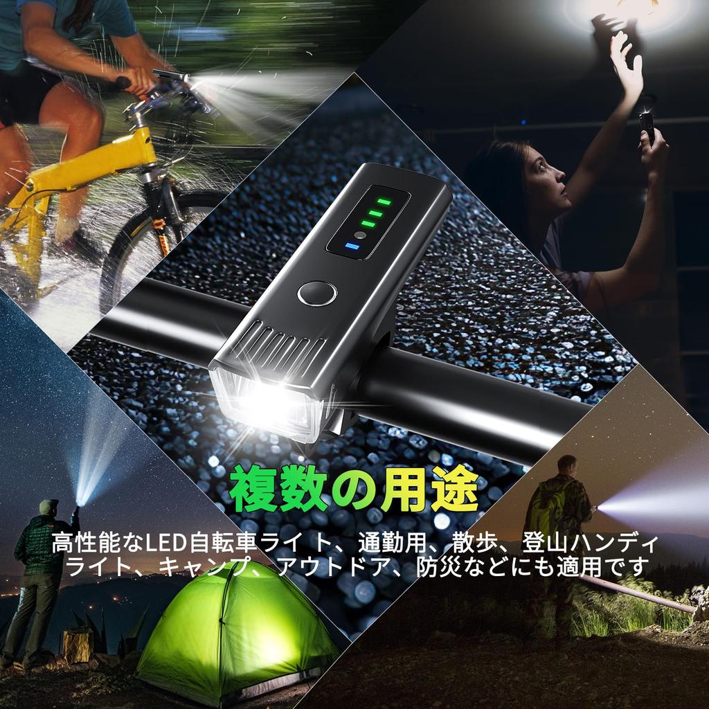 Велосипедная фара Salati, новейшая усовершенствованная велосипедная фара большой емкости 3600 мАч, перезаряжаемая через USB, высокая яркость, дорожный велосипедный фонарь с дисплеем уровня заряда батареи