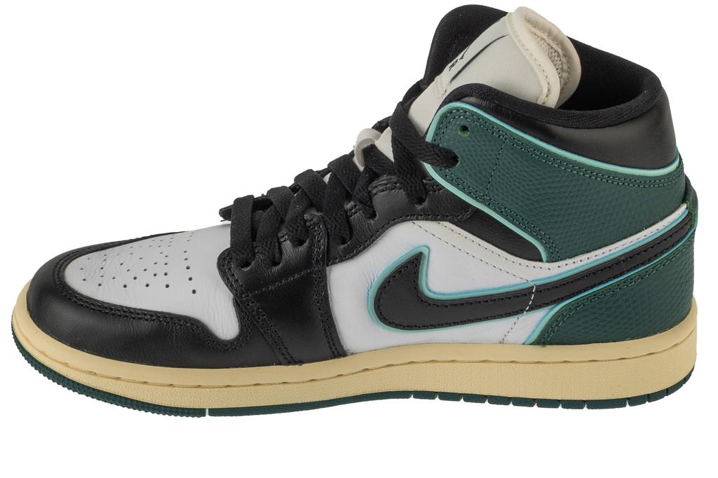 Женские белые кроссовки Air Jordan 1 Mid SE