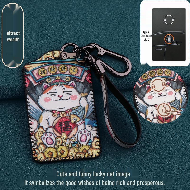 2022 Denza D9 Key Case: Unisex Trendy Protective Shell & Buckle