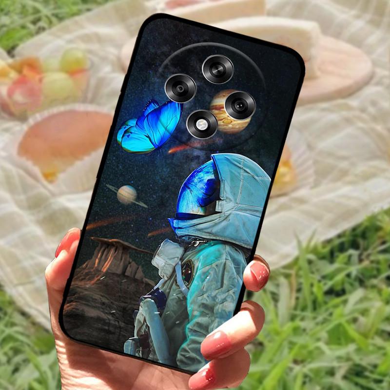 Чехол для OPPO Reno 12 F Мраморный Мягкий Силикон Ударопрочный Чехол Для OPPO Reno 12F 5G Защитный Чехол Для Телефона Reno12F Fundas