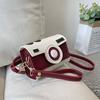 PU Camera Bag Small Box Bag Retro Small Square Bag Women