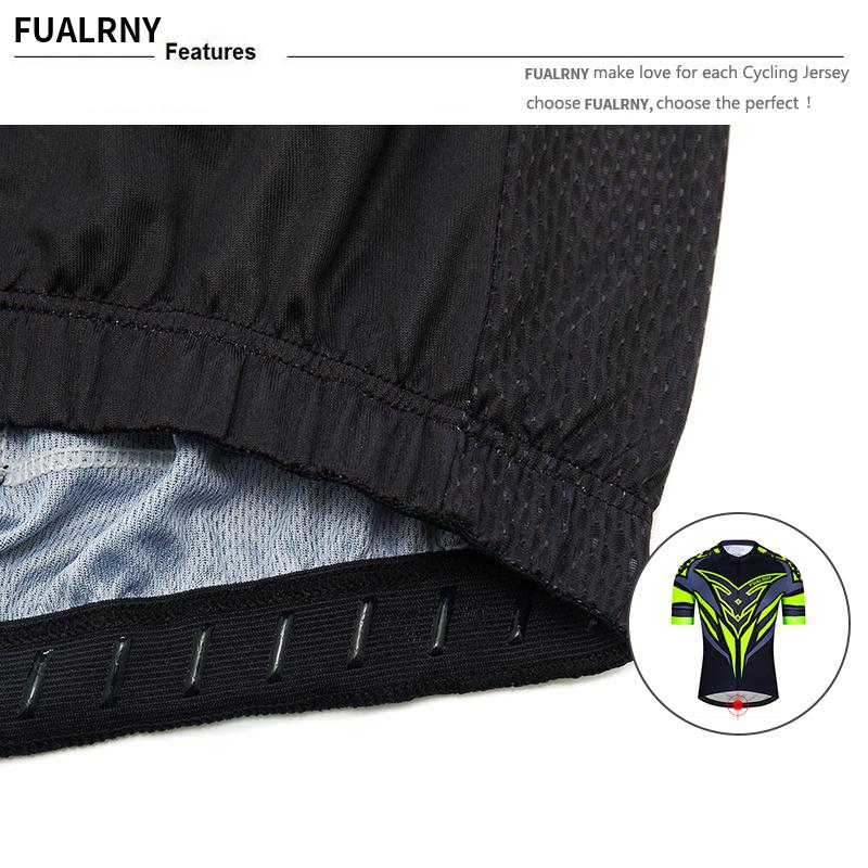 Fualrny Pro комплект из трикотажа для велоспорта, летняя одежда для велоспорта, одежда для горного велосипеда, униформа Maillot Ropa Ciclismo, мужской велосипедный костюм
