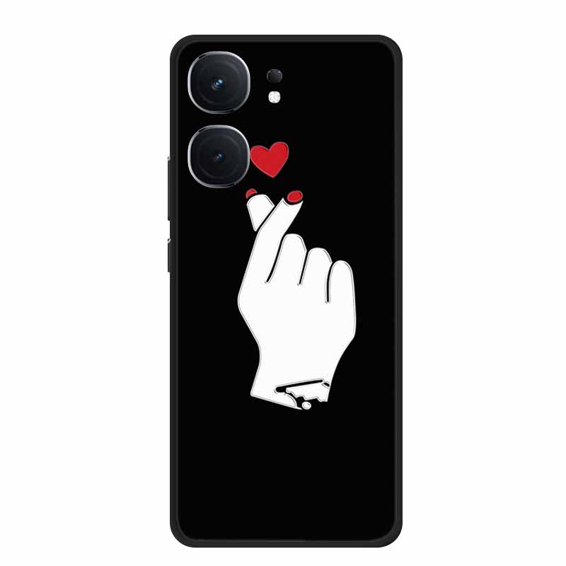 3D Emboss Case For Vivo iQOO Neo9s Pro Plus Phone Case Silicone Soft Coque For Vivo iQOO Neo9s Pro+ Back Cover Case 9 s Pro Plus
