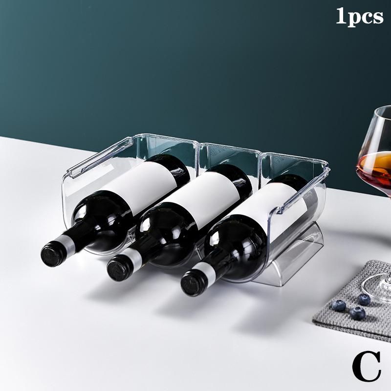 Wine Storage Rack Stackable Wine Bottle Holder Wine Cabinet Counter Holder Red Wine Storage Stand Champagne Wall Stand