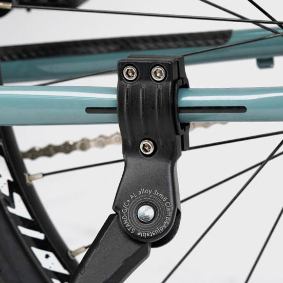 Велосипедная подставка из алюминиевого сплава, высокая грузоподъемность, противоскользящая боковая подставка, регулируемая по высоте подножка 24-29 дюймов, велосипедные аксессуары