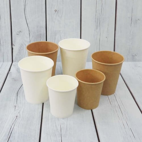 [.co.jp Exclusive] Artnap Commercial Unbleached Paper Cups, 210ml (7 oz), 100-count x 2-pack, 7cm (Mouth Diameter x Base Diameter x Height) PS-304