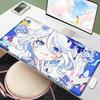 Новые обои Игрок Genshin Furina Коврик для мыши Аниме Игровой коврик для мыши HD Печать Настольные коврики Резиновый настольный коврик XXL Коврики для стола
