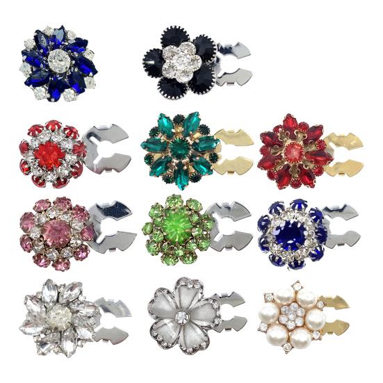 Cufflink Rhinestone Button Cover Button Snap Pliers Press Tool Tuxedos Removable Shirt Button Clip Jewelry with Pliers Press