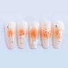 Manicure Decal Removable DIY Self-adhesive Flower Pattern Manicure Sticker Salon Supplies