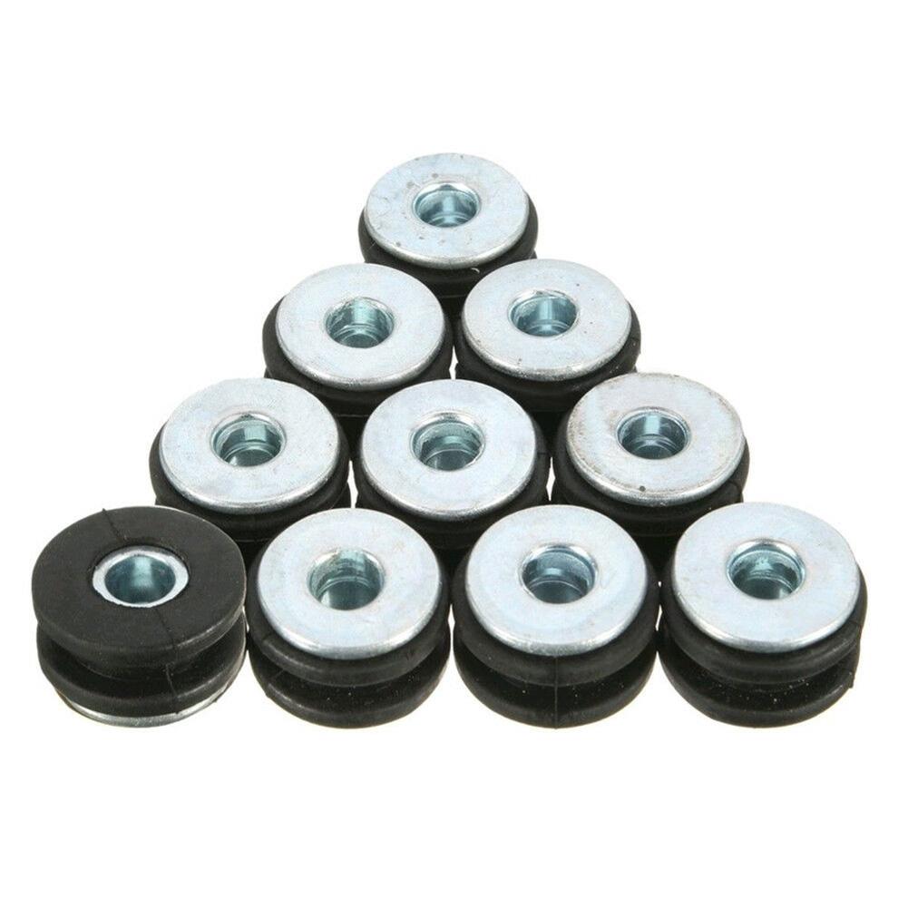 Rubber Grommets For Honda For Suzuki For Kawasaki 10PCS Pack Motorcycle