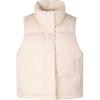 Asics Warm Zip Collar Vest Women Vests Birch-White 2032D264-200