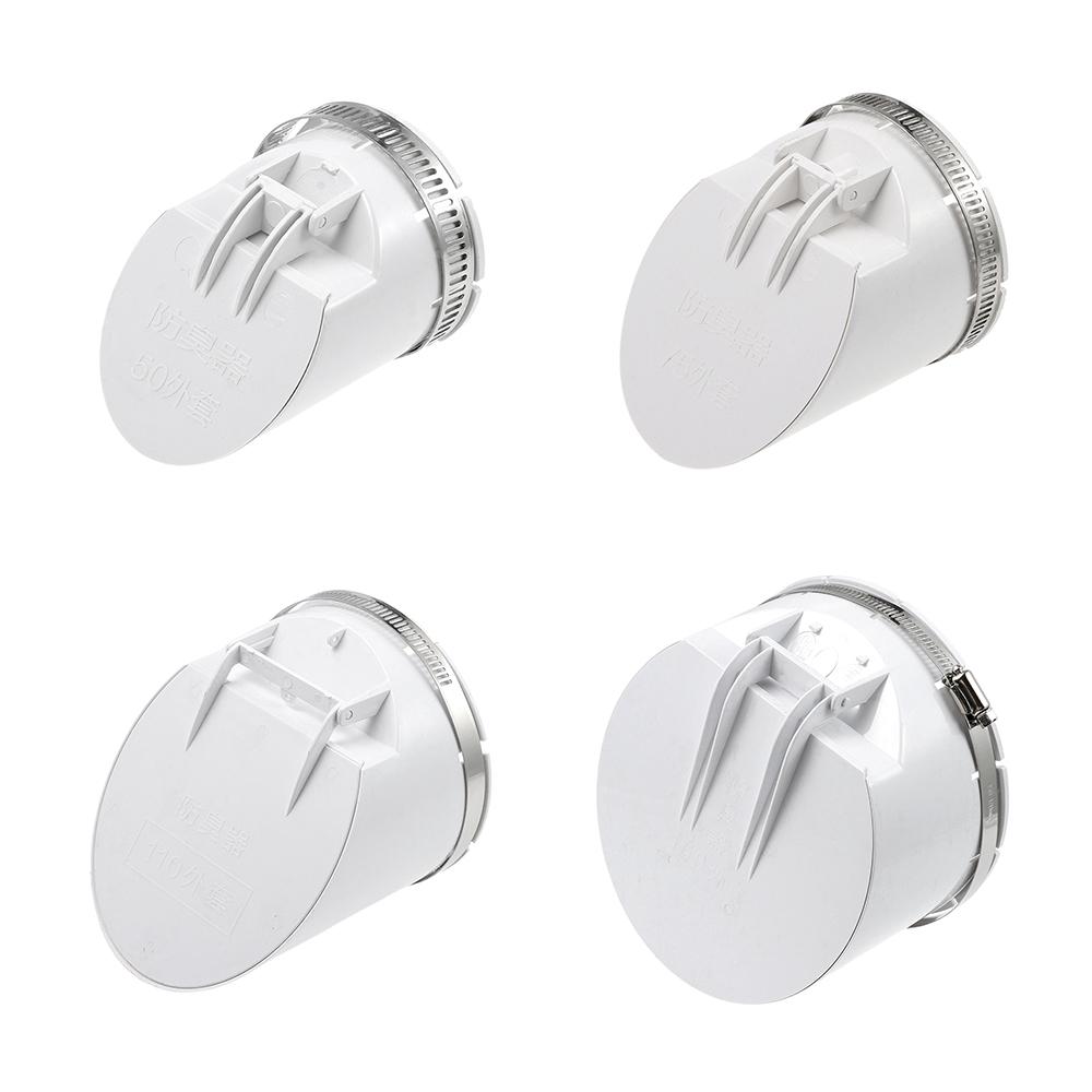 Крышка для крыши с защитой от насекомых и запахом, крышка для дождевой трубы 50–160 мм, аксессуар для ванной комнаты на открытом воздухе, балкона