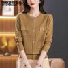 Женские свитера Осень Зима Длинные рукава Пуловеры Трикотаж Теплые пуловеры Корейская мода Нижние рубашки Тонкий джемпер