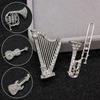 Coat Collar Pin Sax Women Brooch Korean Style Badge Music Score Brooch Musical Instruments Brooch