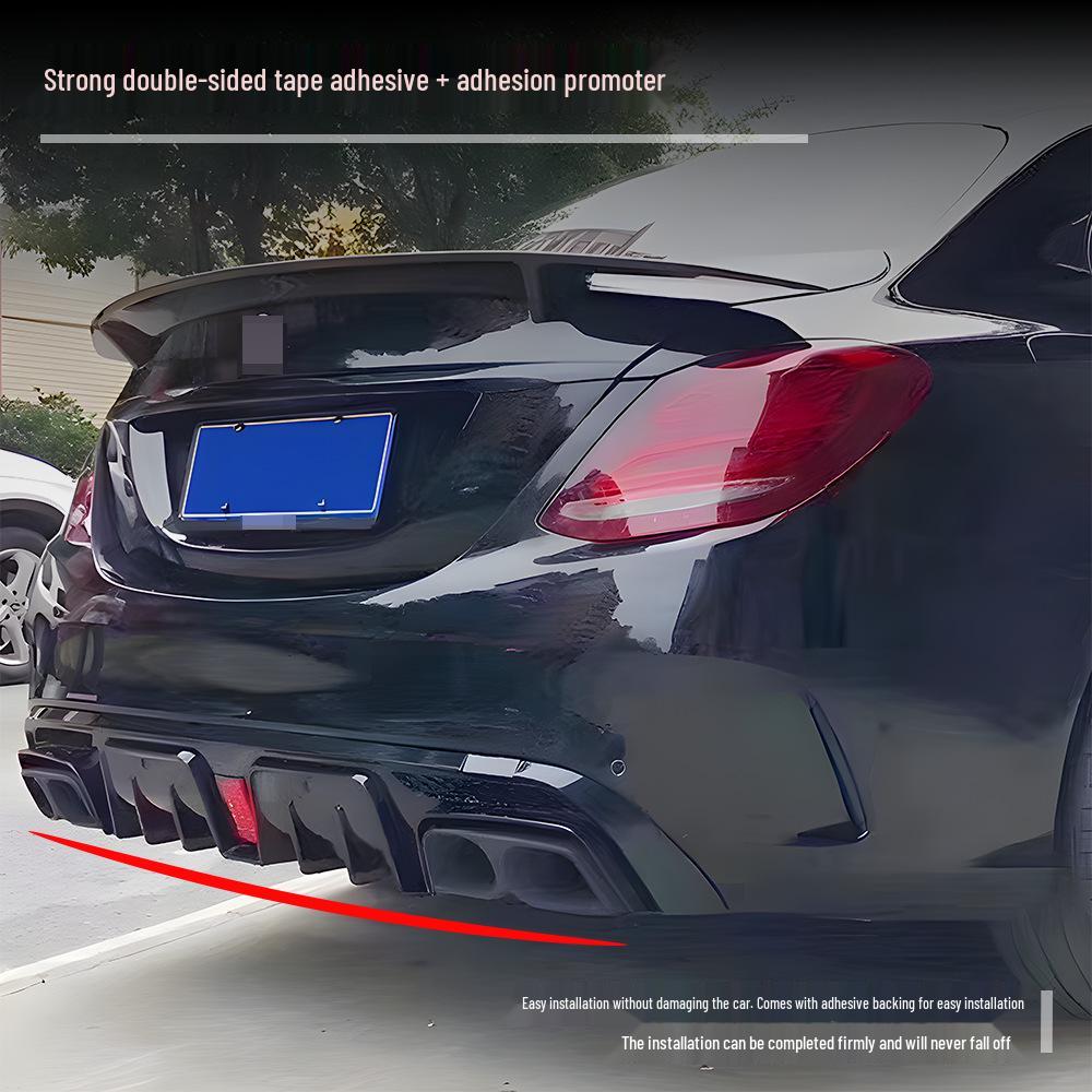 Задний диффузор и насадки на глушитель Brabus для Mercedes-Benz E-Class W213 (2017+), Спортивный апгрейд, Четырехдверная модель