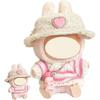 First And Second Generation Baby Clothes 17cm Doll Sitting Party Clothes Accessories Overalls