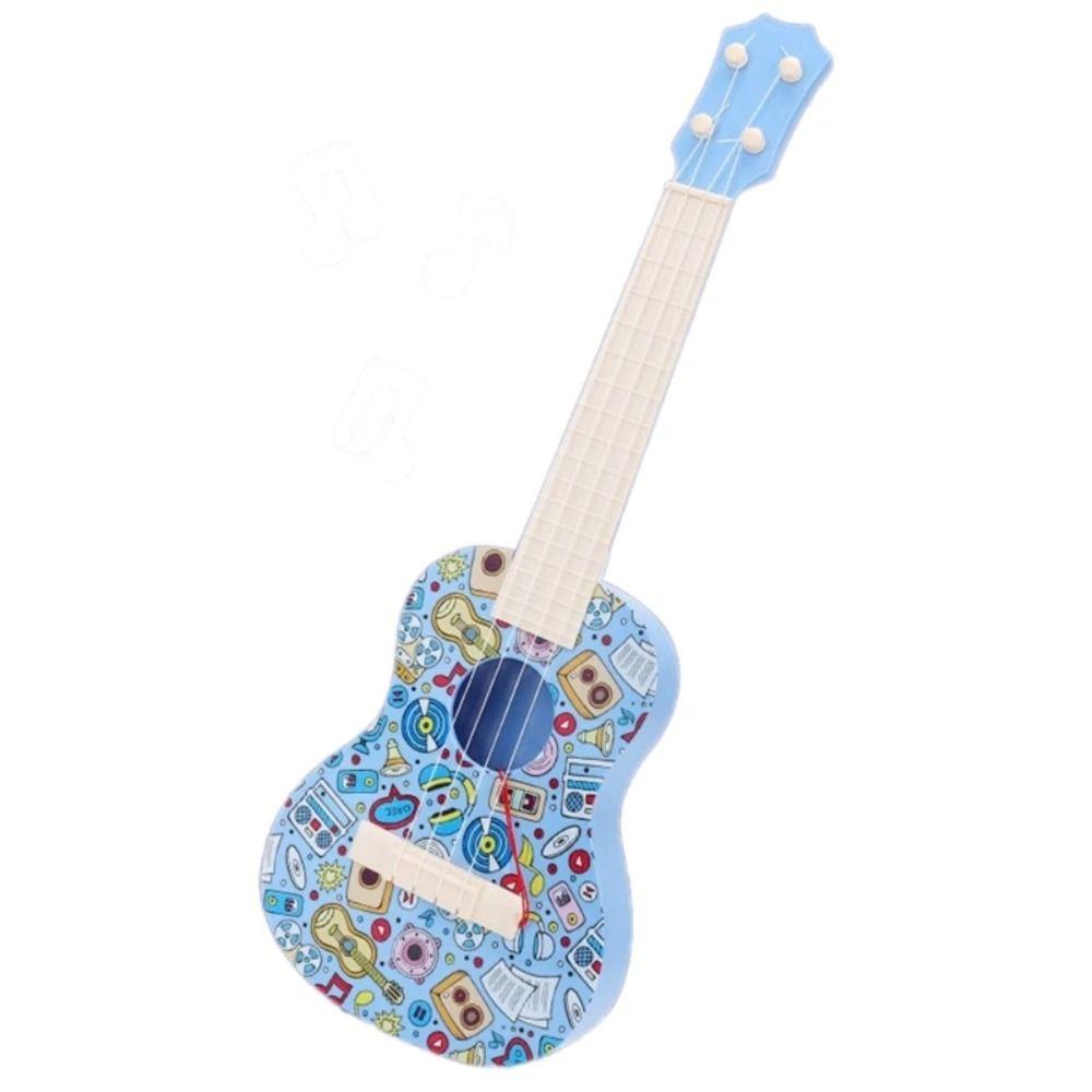 Animal Children Guitar Toy Adjustable String Knob Musical Instrument Toy  Beginners