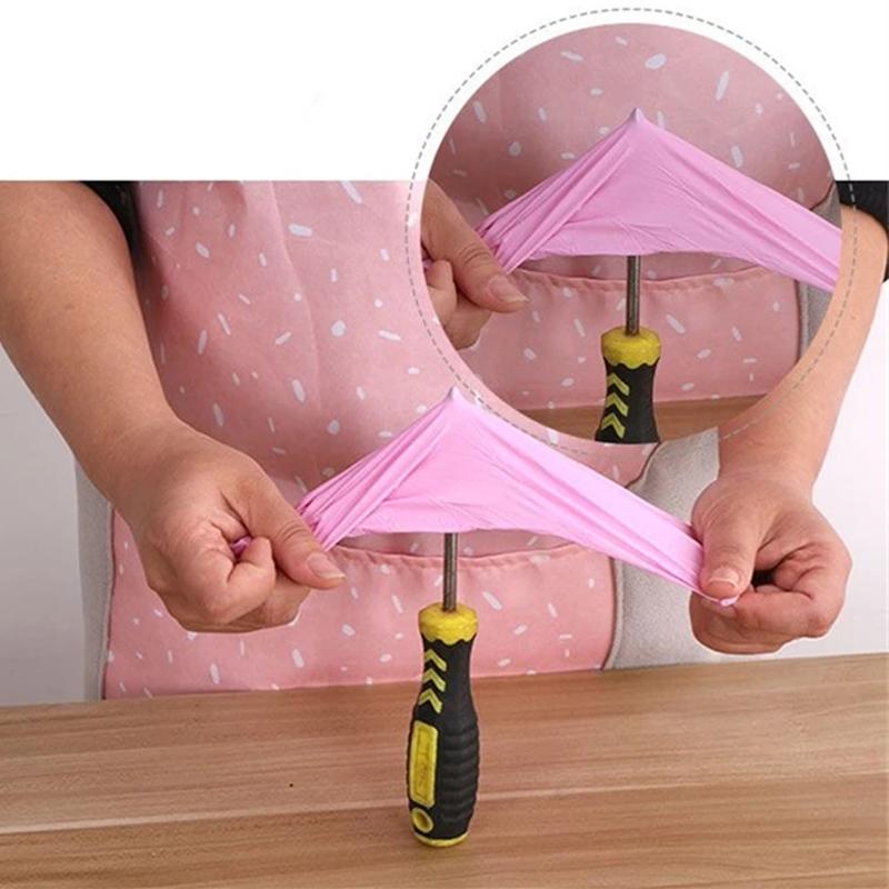 Розовые нитриловые перчатки, одноразовые, 50 шт., латексные перчатки без пудры для женщин, перчатки для домашней уборки, сада, работы, салона, кухни