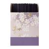 Uno Chiyo's Light Ink Sakura Incense Sticks, Mini, Approx. 75g, Nippon Kodo, Made in Japan, Cherry Blossom Scent, Low Smoke