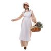 Halloween Rural Girls Cosplay Dress With Polyester Fabric And Whimsical Theme For Women