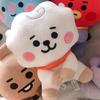 Плюшевые игрушки BT21 Кавайный Мини-брелок Аниме Подвеска Украшение для Детей Игрушка Около 12 см Мягкие Мягкие Игрушки Кукла Подарок