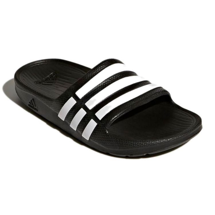 adidas Duramo K Удобные Прочные Детские Тапочки Детские Тапочки Угольный G06799