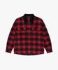 Garnet Homme Gcw31503 Красная Клетчатая Верхняя Рубашка Оверсайз