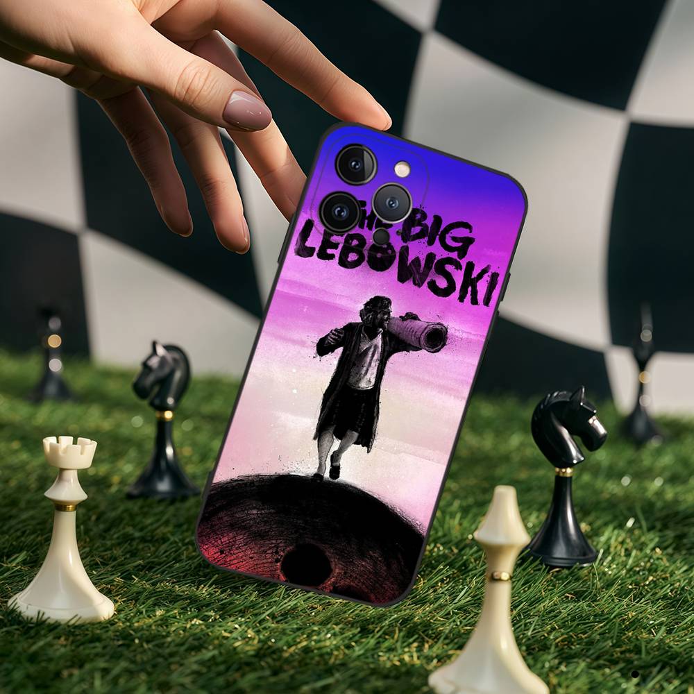 The Big Lebowski Movie Phone Case For IPhone 17 Pro Max 16 15 14 13 12 11 Plus Mini Silicone Black TPU
