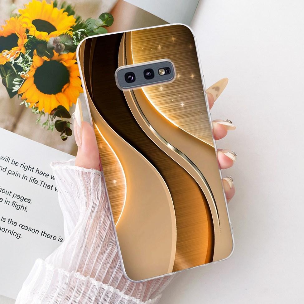 5.8'' Cover For Samsung S10e Case SM-G970F Clear Cute Kawaii Fashion Butterfly Funny Painted Casing For Samsung Galaxy S10e