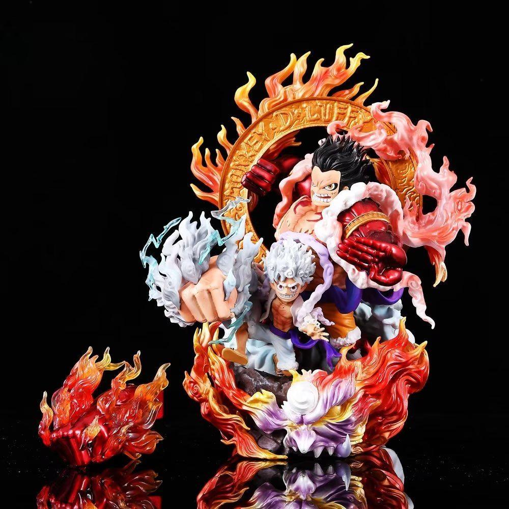 Аниме Луффи One Piece Фигурки Обезьяна D. Соломенная шляпа Луффи, групповое пробуждение, экшн-фигурка, статуя из ПВХ, коллекция, модель игрушки, подарок