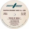 12inch Record RAPPIN' GRANNY & D.J. LEN - Rock N' Soul SM1001 Smooth Groove R US Rap & Hip-Hop/R&B Used