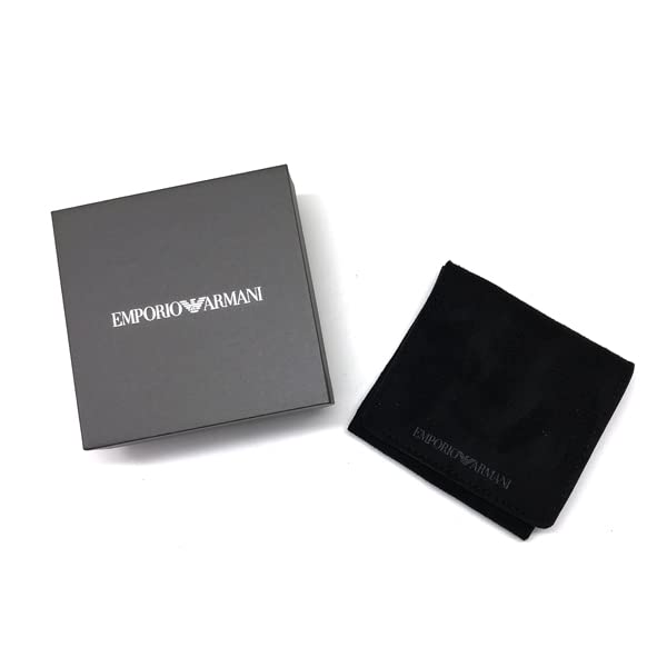 Emporio Armani Матовый серебряный браслет с логотипом Eagle EGS2845040 (Эмпорио Армани) [Элемент]